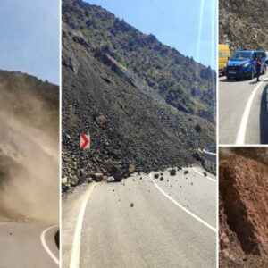 artvinde heyelan kara yolu ulasima kapandi hJicLkn5